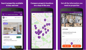 A picture of the Zoopla App